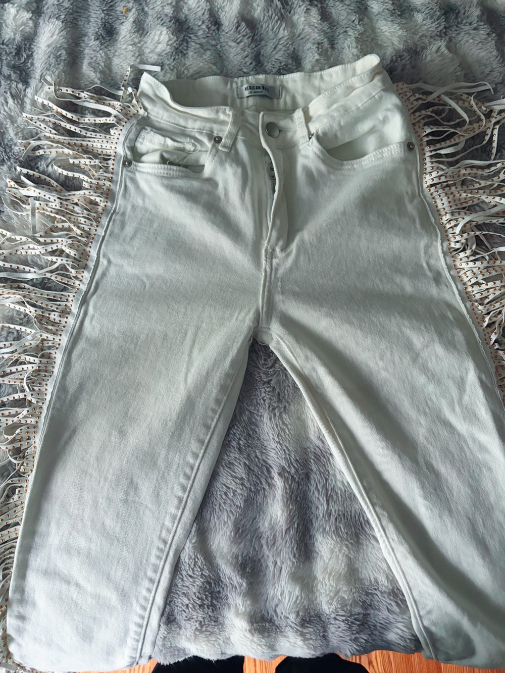 White Western Women's Jeans